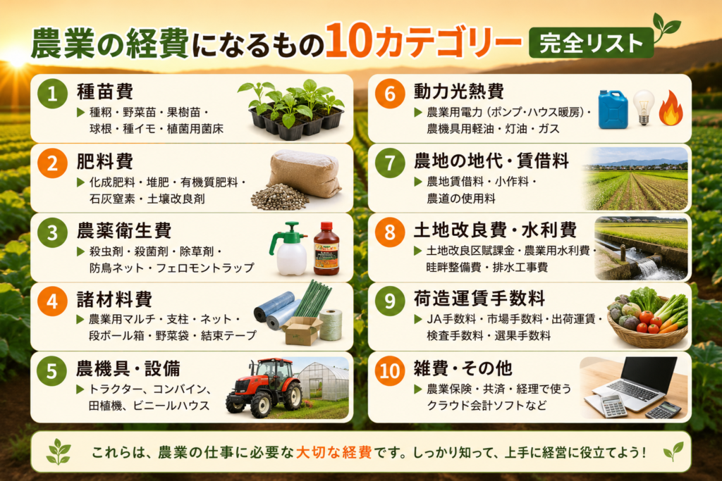 農業経費の完全ガイド